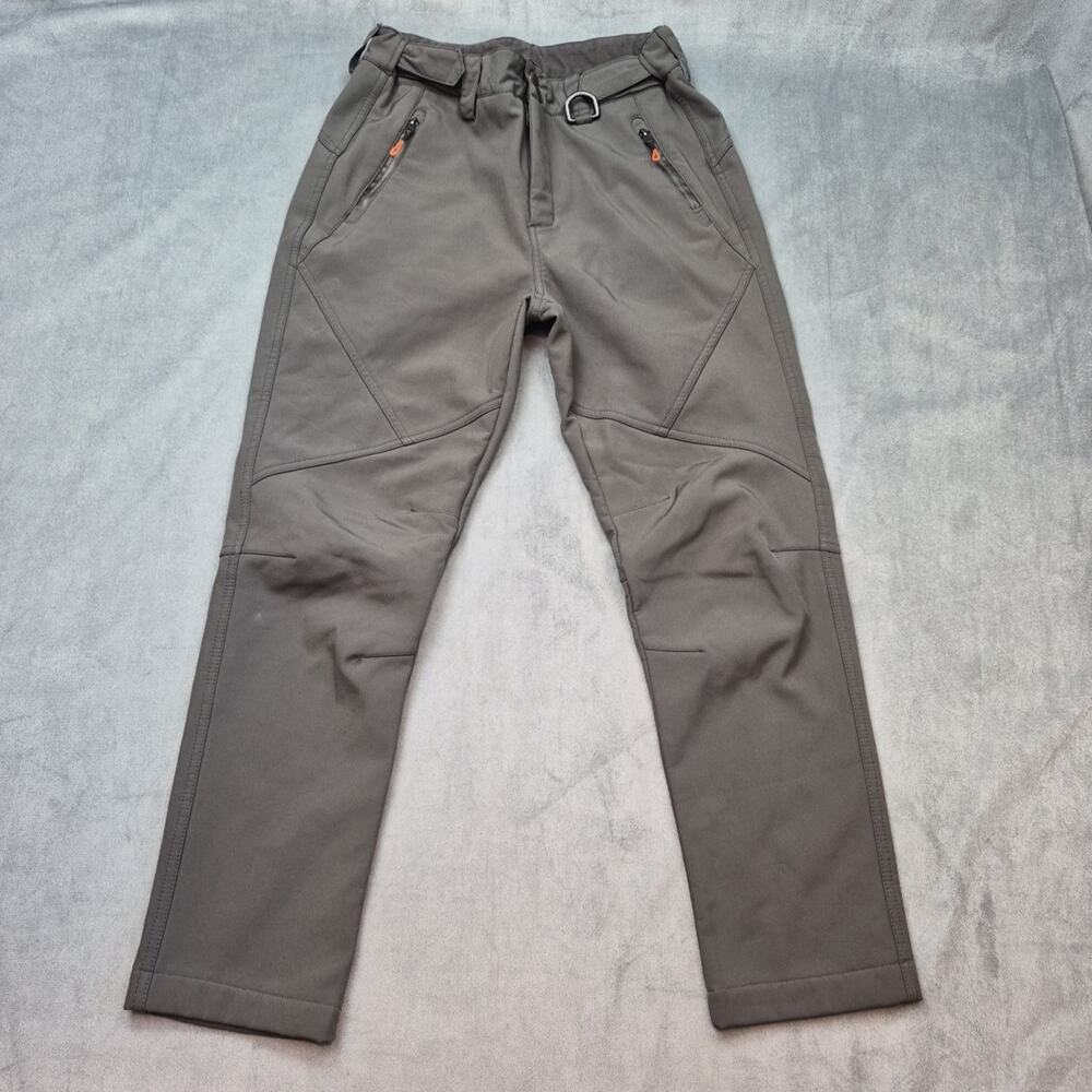 FREE SOLDIER Outdoor Women's Snow Ski Pant Soft Shell Fleece Lined Green Size S